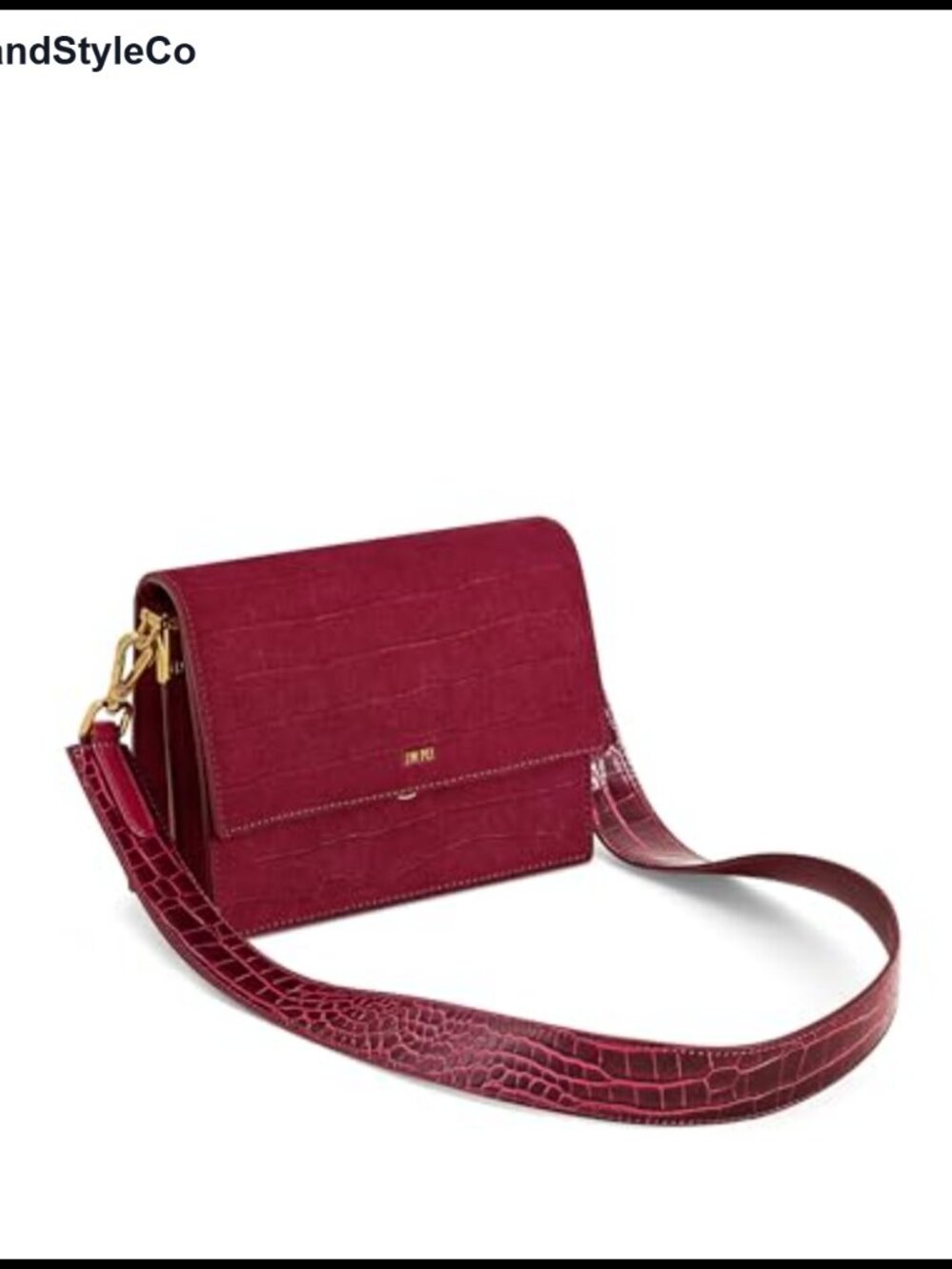 JW PEI Mini Flap Crossbody Faux Suede Vegan Leather